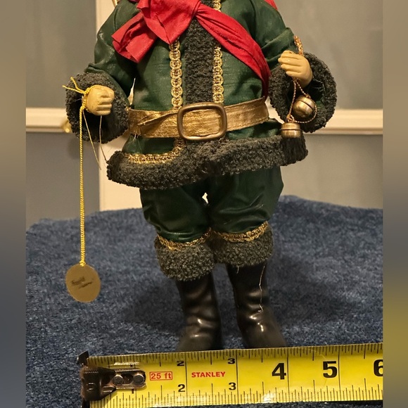 Clothtique Santa “Possible Dreams” figure in lovely green suit. - Picture 9 of 10